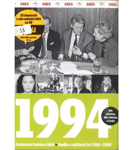 1994 (Rok návštěvy Billa Clintona v Česku) - CD