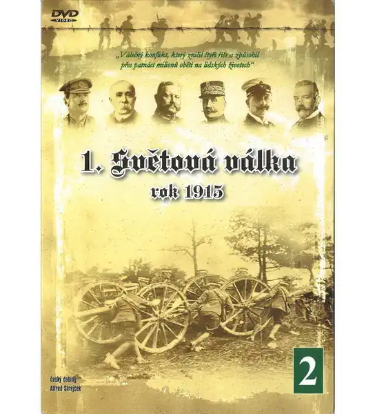 1.Světová válka díl 2- rok 1915 - DVD