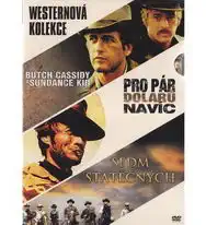 3 DVD westerny - Butch Cassidy a Sundance Kid, Pro pár dolarů navíc, Sedm statečných
