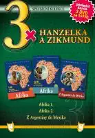 3x Hanzelka a Zikmund - Afrika I. / Afrika II. / Z Argentiny do Mexika DVD
