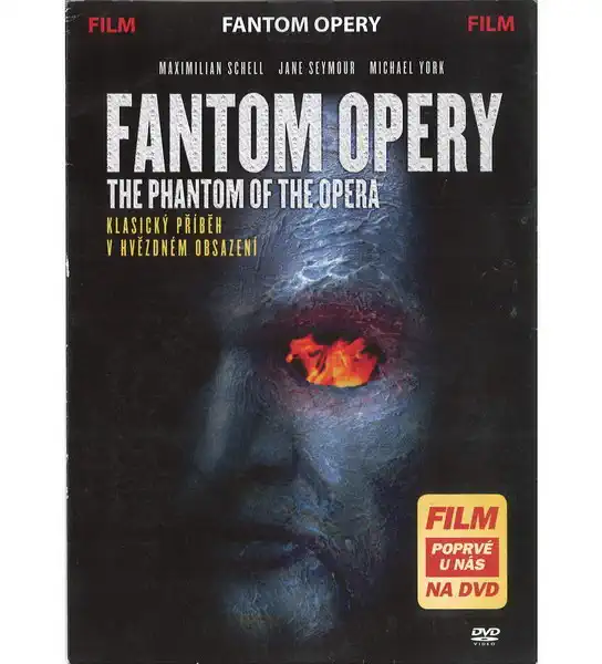 Fantom opery (Maximilian Schell, Jane Seymour) - (původní znění, cz titulky) DVD /pošetka/