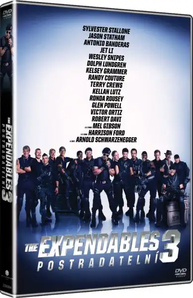 THE EXPENDABLES: POSTRADATELNÍ 3 - DVD plast -bazarové zboží