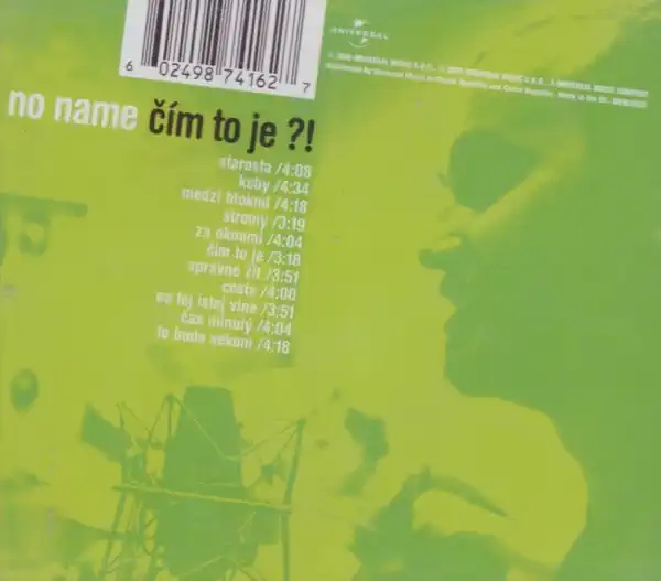 No name - Čím to je - CD /plast/