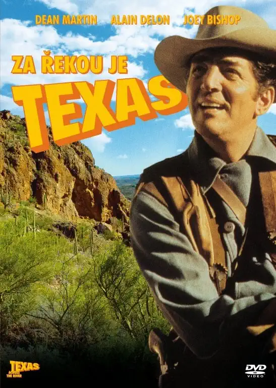 Za řekou je Texas - DVD pošetka
