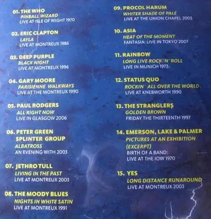 Classic Rock - Live in Concert! - DVD /plast/bazarové zboží/