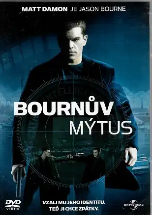Bournův mýtus - DVD plast /bazarové zboží/