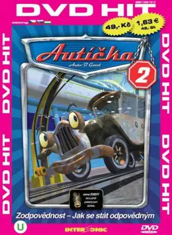 Autíčka 2 - DVD(bazarové zboží)