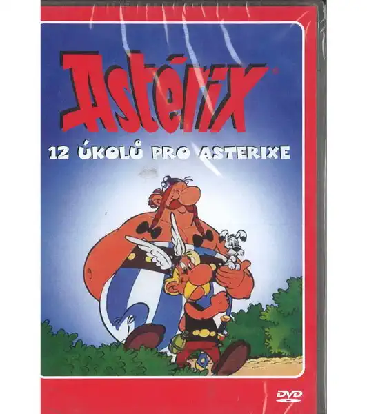 Asterix - 12 úkolů pro Asterixe - DVD plast /bazarové zboží/