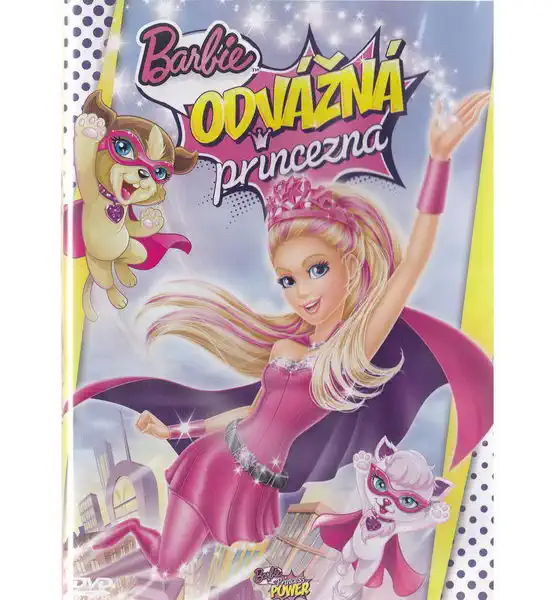 Barbie Odvážná princezna ( bazarové zboží ) plast DVD