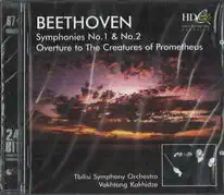 Beethoven - symphonies no. 1 a no. 2 - CD
