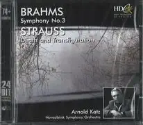 Brahms - Symphony no. 3 / Strauss - Death and Transfiguration - CD
