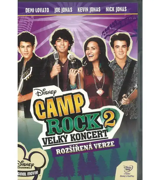 Camp Rock 2: Velký koncert - DVD