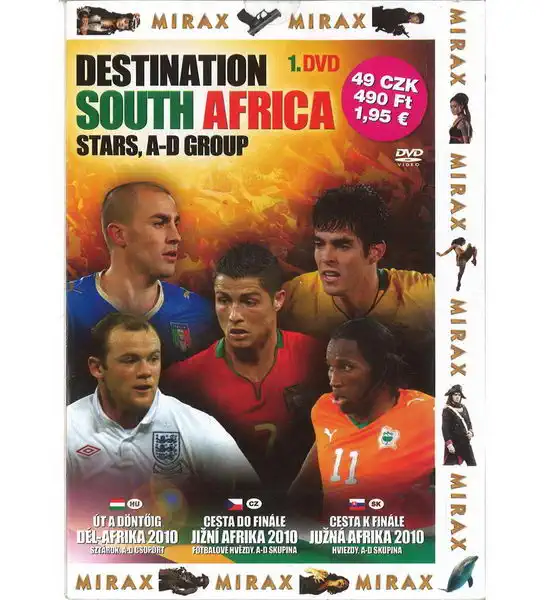 Cesta do finále Jižní Afrika 2010 1. DVD