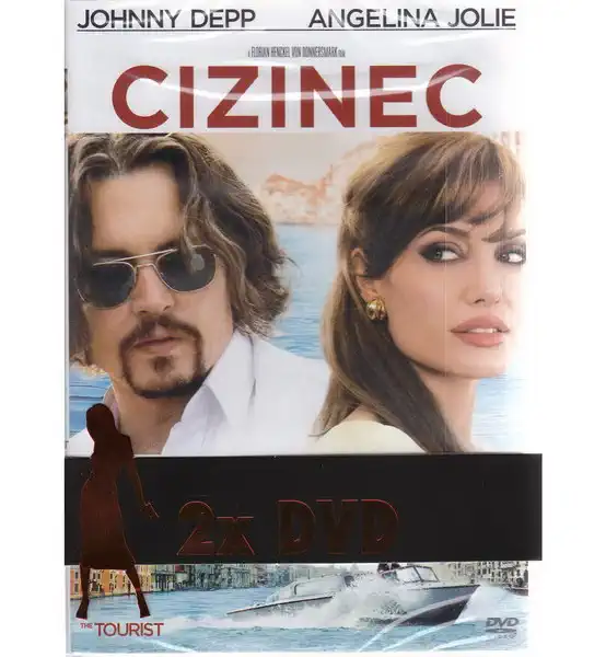 Cizinec (Depp + Jolie) + Exmanželka za odměnu (Butler + Aniston) - DVD