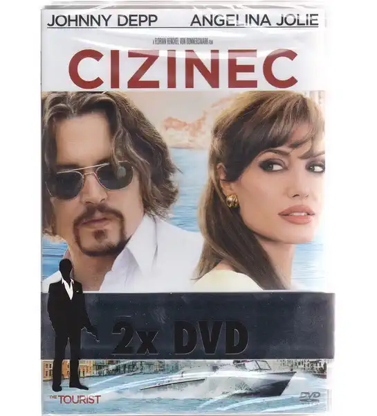 Cizinec (Depp + Jolie) + Legie (Bettany) - DVD