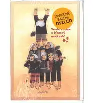 Dárkové balení na CD či DVD - Komeníčci