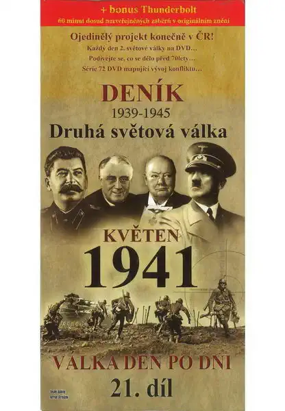 Deník - Druhá světová válka díl.21 - Květen 1941 - DVD