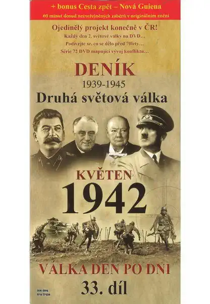Deník - Druhá světová válka díl.33 - Květen 1942 - DVD
