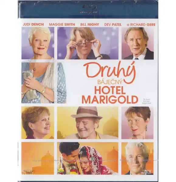 Druhý báječný hotel Marigold - BD - DVD