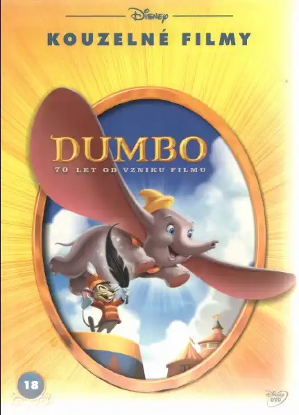 Dumbo - Disney - DVD plast /bazarové zboží/