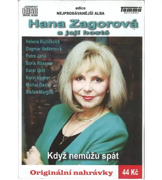 Hana Zagorová - Když nemůžu spát - CD