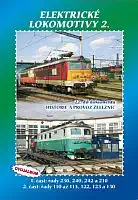 Historie železnic: ELEKTRICKÉ LOKOMOTIVY 2 (2x DVD) - DVD box