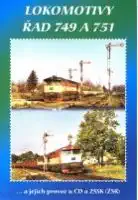 Historie železnic: LOKOMOTIVY ŘAD 749 A 751 - DVD box
