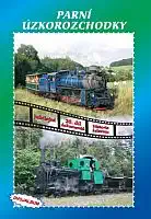 Historie železnic: PARNÍ ÚZKOROZCHODKY (2x DVD) - DVD box