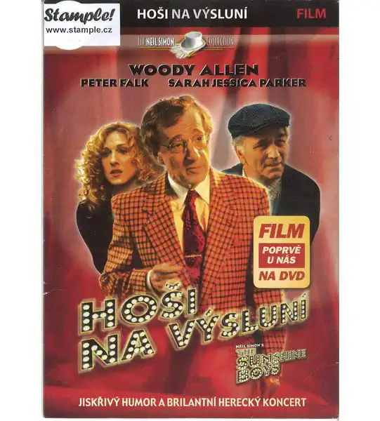 Hoši na výsluní - Woody Allen - DVD pošetka