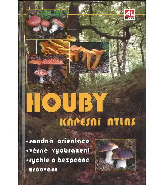 Houby - Kapesní atlas - Vladimír Antonín