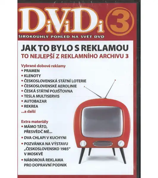 Jak to bylo s reklamou: To nejlepší z reklamního archivu 3 - DVD