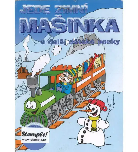 Jede zimní mašinka a další dětské pecky - CD pošetka - bazarové zboží