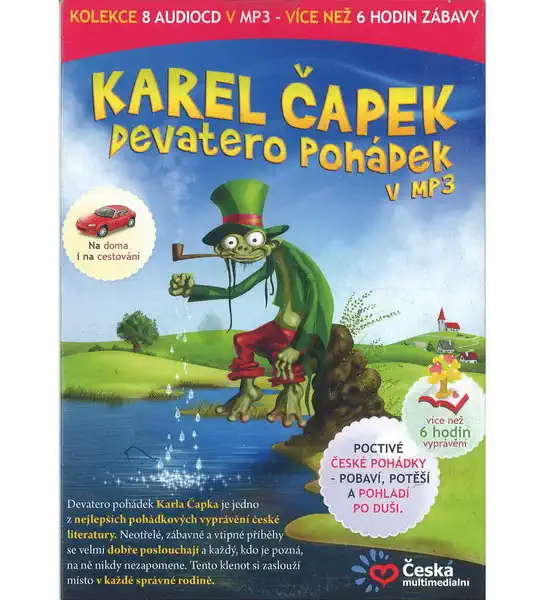 Karel Čapek Devatero pohádek v MP3 - CD
