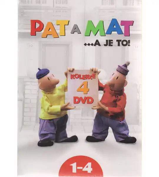 Kolekce 1-4 4 DVD Pat a Mat ....a je to!