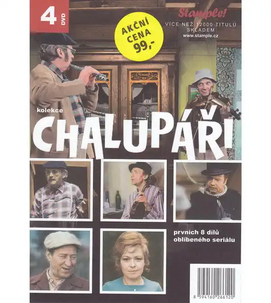 Kolekce Chalupáři (4DVD)