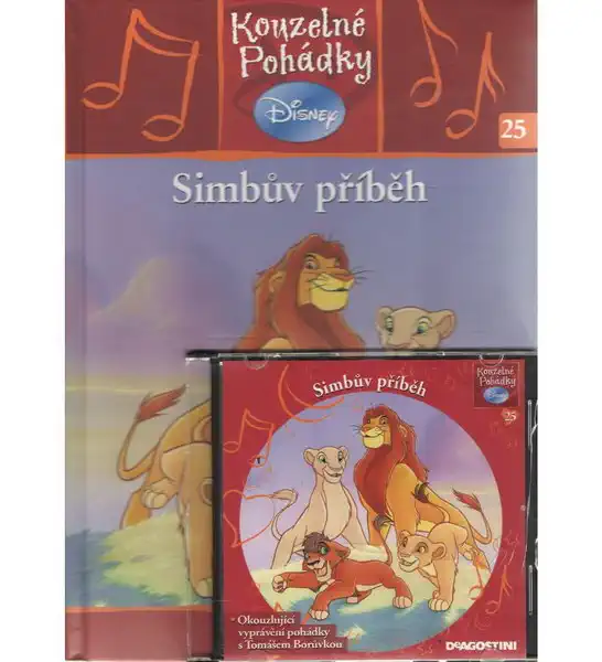 Kouzelné pohádky Disney 25. - Simbův příběh + CD - bazarové zboží