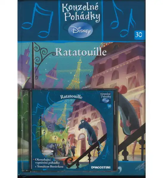 Kouzelné pohádky Disney 30. - Ratatouille + CD - bazarové zboží