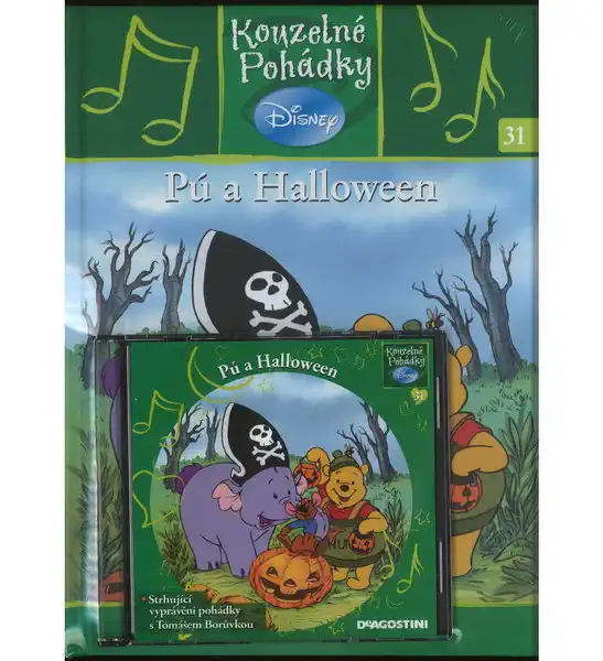 Kouzelné pohádky Disney 31. - Pú a Halloween + CD - bazarové zboží