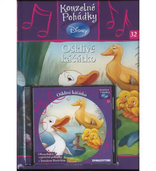 Kouzelné pohádky Disney 32. - Ošklivé káčátko + CD - bazarové zboží
