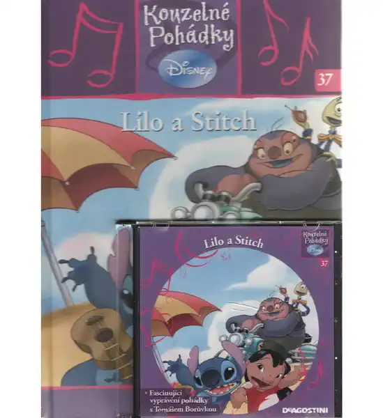 Kouzelné pohádky Disney 37. - Lilo a Stitch + CD - bazarové zboží