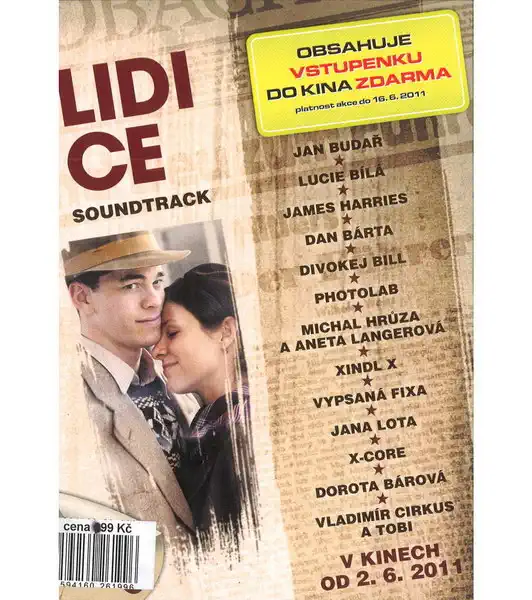 Lidice - soundtrack - bazarové zboží digipack DVD