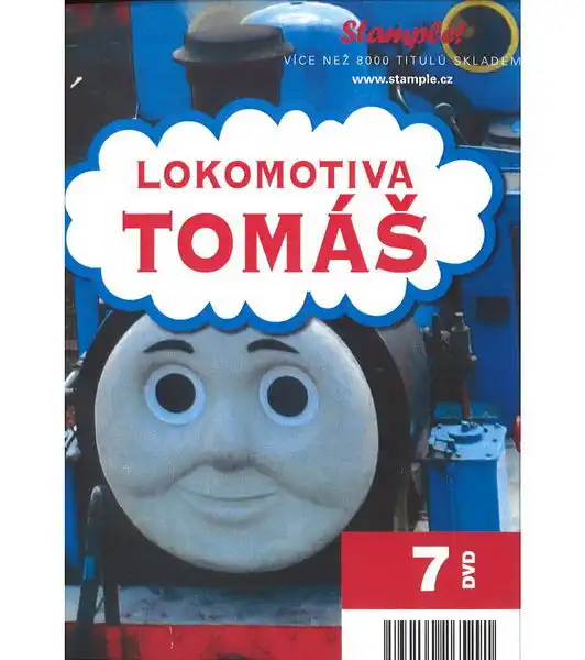 Lokomotiva Tomáš - Kolekce 7 DVD (Kolekce papírových pošetek)