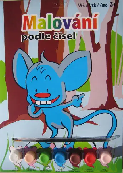 Malování podle čísel - Myšák