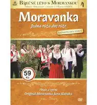 Moravanka - Jedna růža dvě růže - DVD/bazarové zboží/