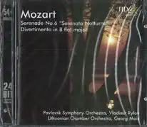 Mozart - Serenade no. 6 / Divertimento in B flat major - CD