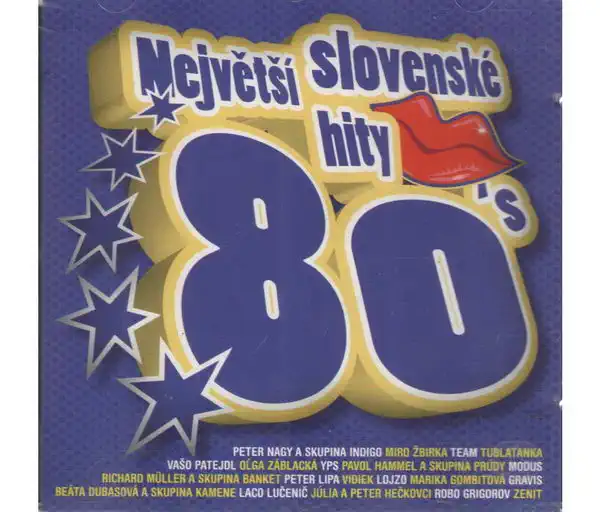 Největší slovenské hity 80.let - CD