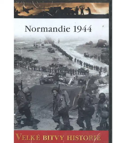 Velké bitvy historie 34 - Normandie 1944 ( slim ) DVD