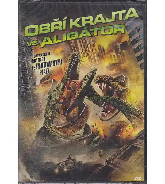 Obří krajta vs. Aligátor - DVD slim