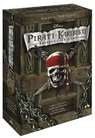 Piráti z Karibiku - kolekce čtyř filmů - DVD plast