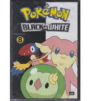 Pokémon black and white 8 - plast DVD